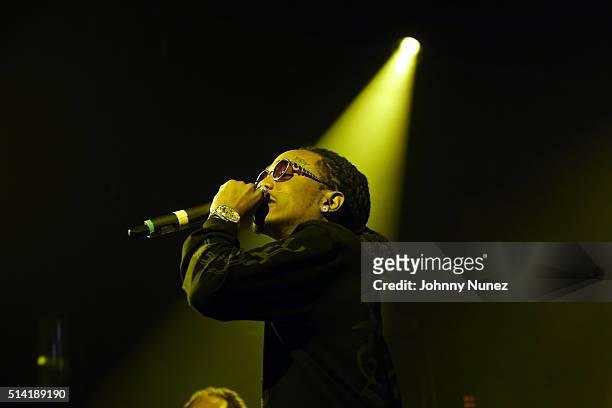 Quavo of Migos performs at Irving Plaza on March 4, 2016 in New York City.