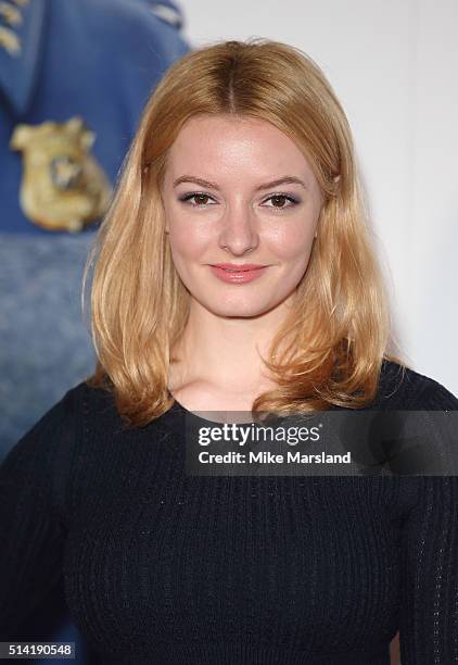 Dakota Blue Richards arrives for the UK Gala Screening of Zootropolis at Hackney Picturehouse on March 7, 2016 in London, England.