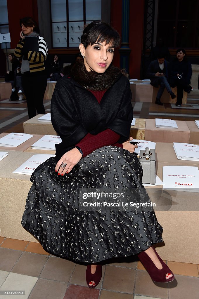 Sonia Rykiel : Front Row - Paris Fashion Week Womenswear Fall/Winter 2016/2017