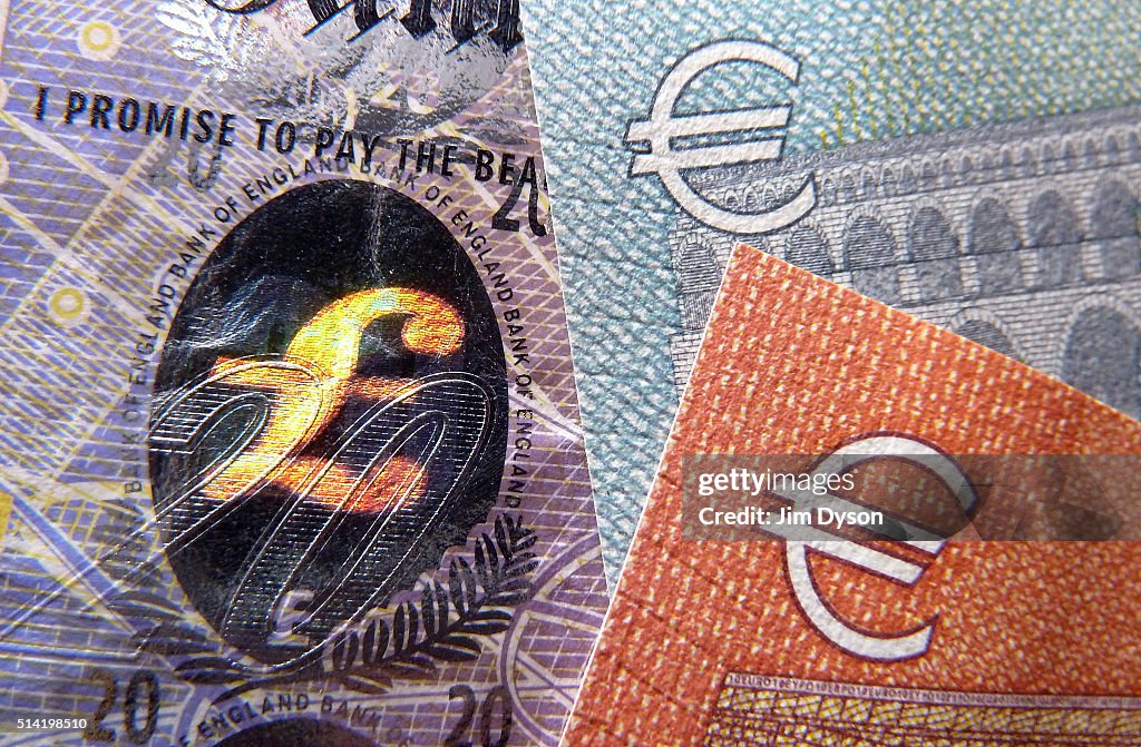 British and EURO Banknotes