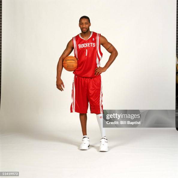T Mac Rockets Tracy McGrady of the Houston Rockets poses for a portrait during the ...