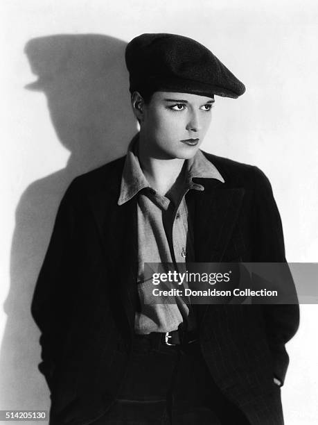 Actress Louise Brooks plays Nancy in the 1928 movie "Beggars of Life".