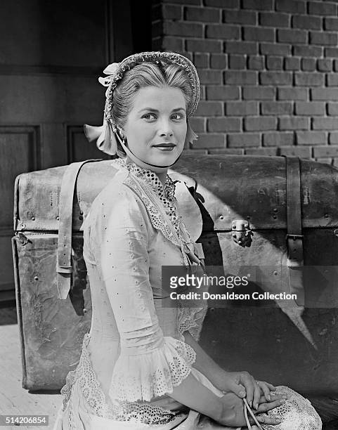 Actress Grace Kelly in a scene from the movie "High Noon" which was released in 1952.