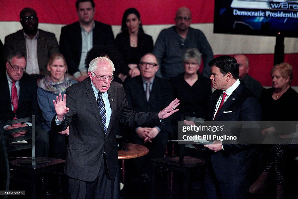 Clinton And Sanders Attend Presidential Town Hall In Detroit