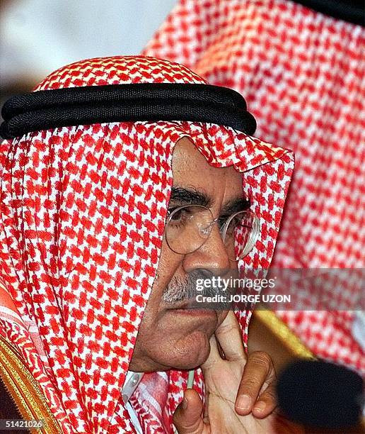 Saudi Arabian Oil Minister Ali Bin Ibrahim Al-Naimi attends a ministerial meeting 26 September in Caracas one day before the start of the OPEC...