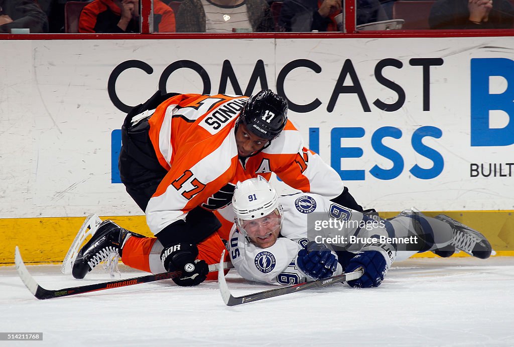 Tampa Bay Lightning v Philadelphia Flyers