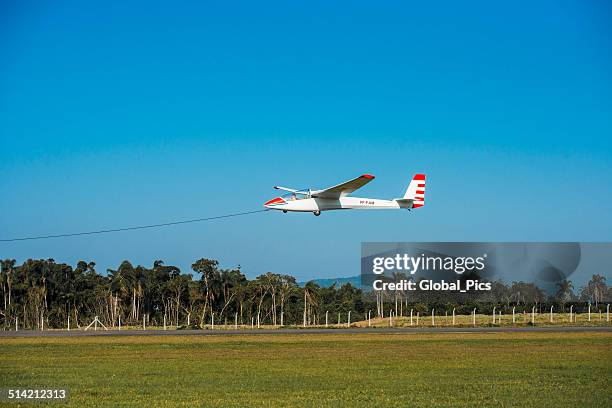 sailplane - extreem weer stock pictures, royalty-free photos & images