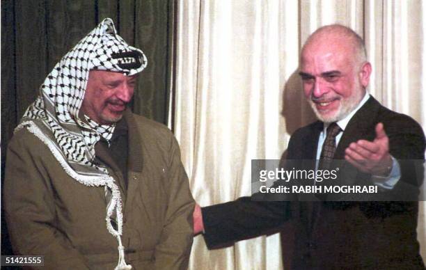 157 Jordan Arafat Hussein Premium High Res Photos