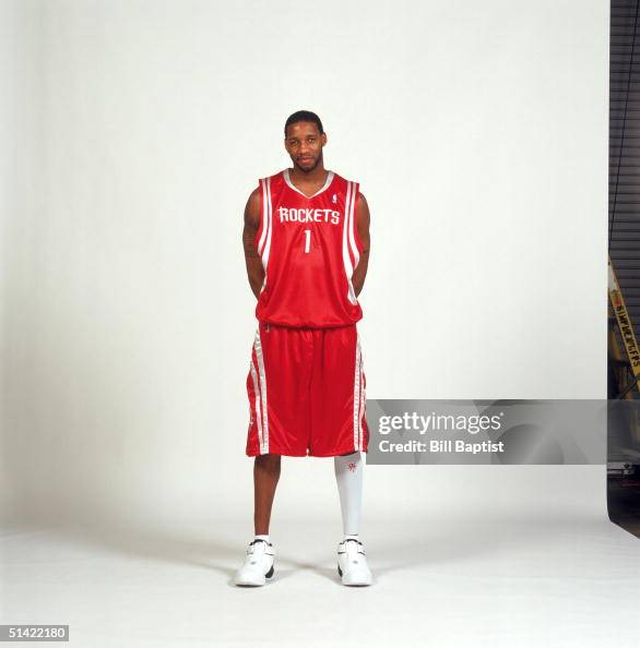 T Mac Rockets Tracy McGrady of the Houston Rockets poses for a portrait during the ...
