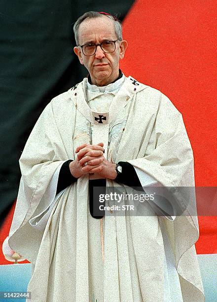 This undated photo shows Jorge Bergoglio, archbishop of Buenos Aires, Argentina. Bergoglio was appointed a Cardinal by Pope John Paul II, one of ten...