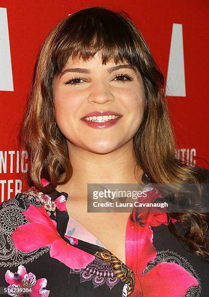 Paola Lazaro-Munoz attends 2016 Atlantic Theater Company Actors' Choice Gala at The Pierre Hotel on March 7, 2016 in New York City.