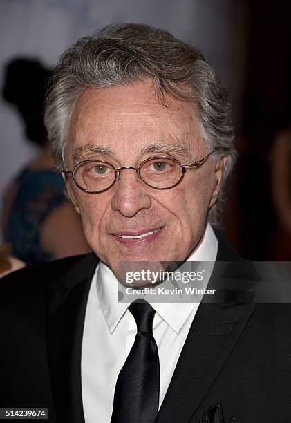 Singer Frankie Valli attends the Venice Family Clinic Silver Circle Gala 2016 honoring Brett Ratner and Bill Flumenbaum at The Beverly Hilton Hotel...