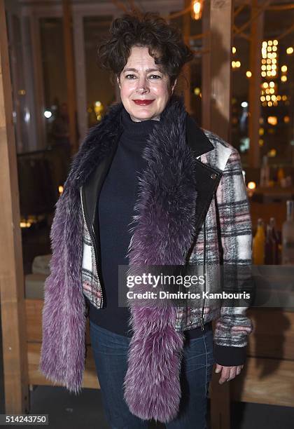 Actress Sean Young attends the after party of the New York premiere Of 'Hello, My Name Is Doris' hosted by Roadside Attractions with The Cinema...