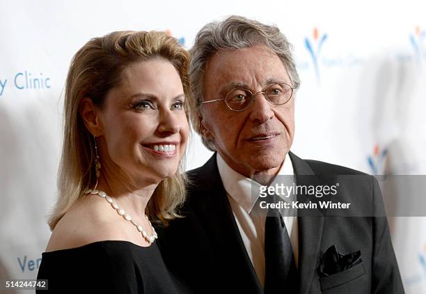 Singer Frankie Valli and guest attend the Venice Family Clinic Silver Circle Gala 2016 honoring Brett Ratner and Bill Flumenbaum at The Beverly...