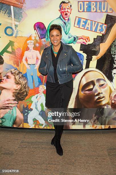 Linda Powell attends "The Royale" Opening Night at Mitzi E. Newhouse Theater Lobby on March 7, 2016 in New York City.