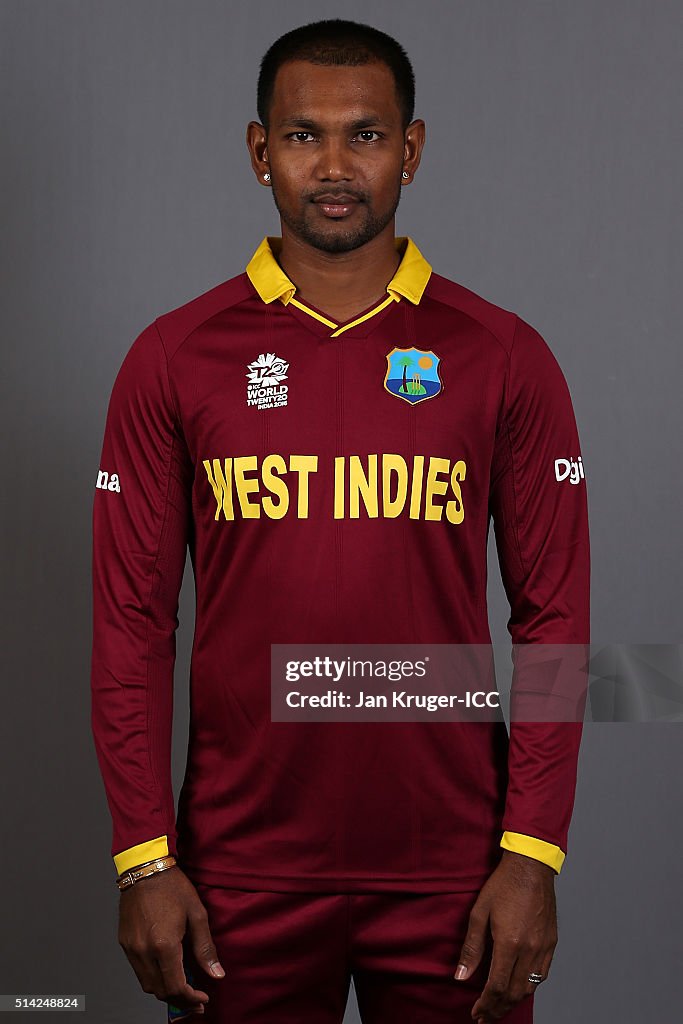 Ramdin Denesh Ramdin poses during the West Indies headshots session ahead of ...
