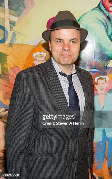 Rogers attends "The Royale" Opening Night at Mitzi E. Newhouse Theater Lobby on March 7, 2016 in New York City.