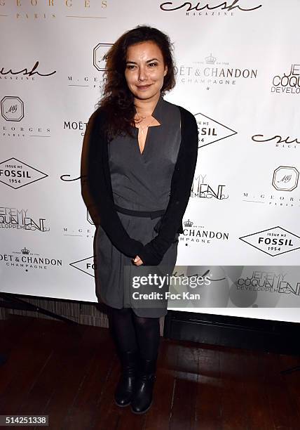 Presenter Anais Baydemir attends the 'M.Georges Restaurant' : Opening Party - Paris Fashion Week Womenswear Fall/Winter 2016/2017 on March 7, 2016 in...