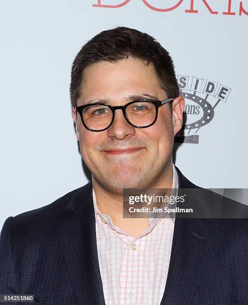 Actor Rich Sommer attends Roadside Attractions with The Cinema Society & Belvedere Vodka host The New York premiere of "Hello, My Name is Doris" at...