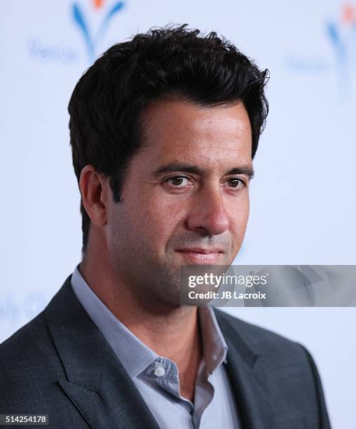 Troy Garity attends the Venice Family Clinic Silver Circle Gala 2016 Honoring Brett Ratner And Bill Flumenbaum at The Beverly Hilton Hotel on March...