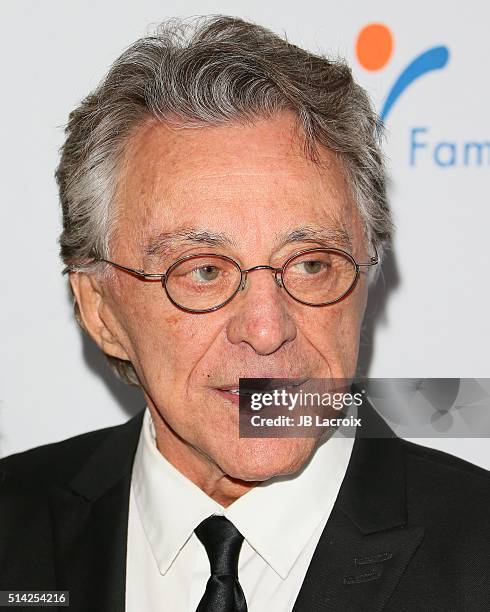 Frankie Valli attends the Venice Family Clinic Silver Circle Gala 2016 Honoring Brett Ratner And Bill Flumenbaum at The Beverly Hilton Hotel on March...