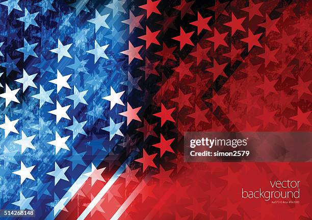usa stars and stripes background - fourth of july stock illustrations