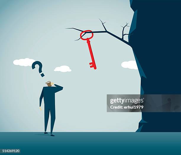 cliff - opening trunk stock illustrations