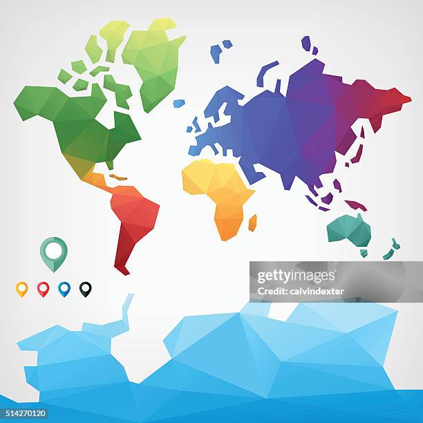Triangular Geographic Map Triangular World Map Photos and Premium High Res Pictures - Getty Images