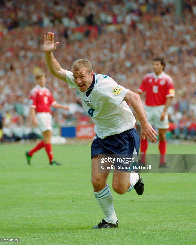 1996 UEFA European Championships England v Switzerland