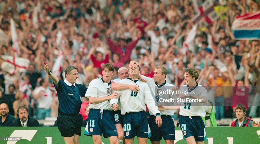 1996 UEFA European Championships England v Netherlands