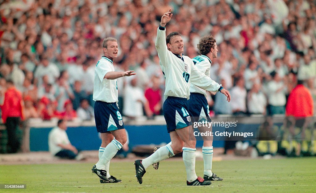 1996 UEFA European Championships England v Netherlands
