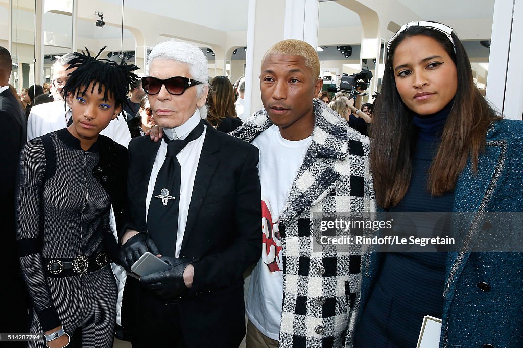 Singer Willow Smith, designer Karl Lagerfeld, Singer Pharrell... News ...