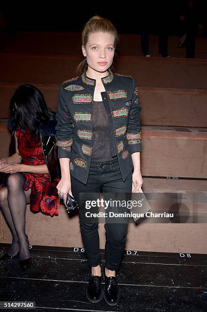 Melanie Thierry attends the Valentino show as part of the Paris Fashion Week Womenswear Fall/Winter 2016/2017 on March 8, 2016 in Paris, France.