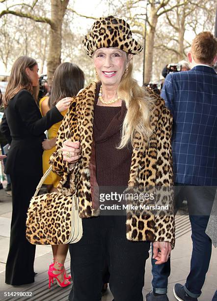 Lady Colin Campbell attends the TRIC Awards at Grosvenor House Hotel at The Grosvenor House Hotel on March 8, 2016 in London, England.