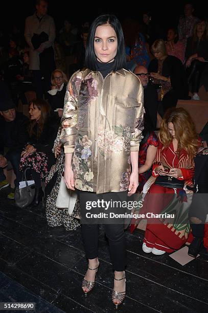 Leigh Lezark attends the Valentino show as part of the Paris Fashion Week Womenswear Fall/Winter 2016/2017 on March 8, 2016 in Paris, France.