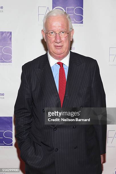 Auctioneer C. Hugh Hildesley attends NYU Langone Medical Center's 2016 FACES Gala on March 7, 2016 in New York City.