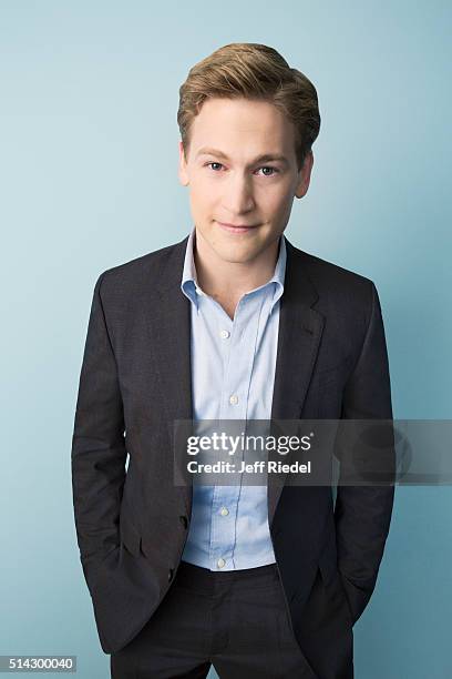 Actor Gavin Stenhouse is photographed for TV Guide Magazine on January 16, 2015 in Pasadena, California.