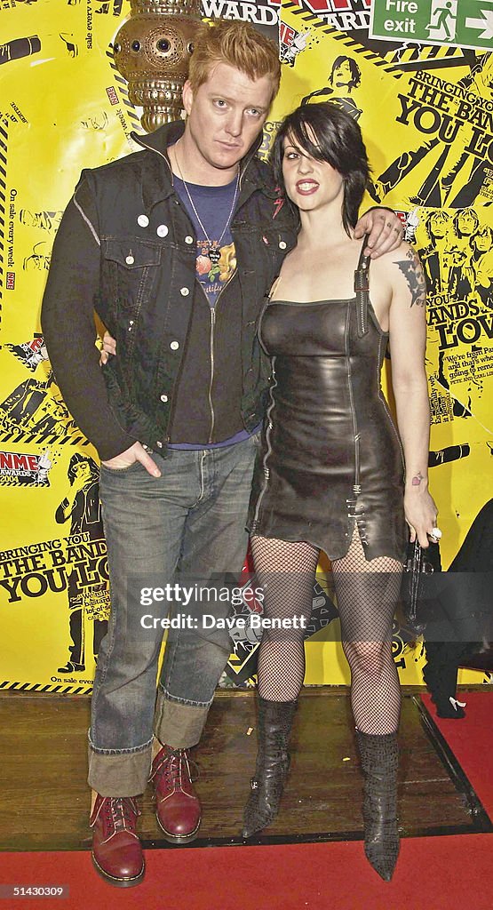 Josh Homme And Brody Dalle Attend The 2004 NME Magazine Awards At The josh-homme-and-brody-dalle-attend-the-2004-nme-magazine-awards-at-the