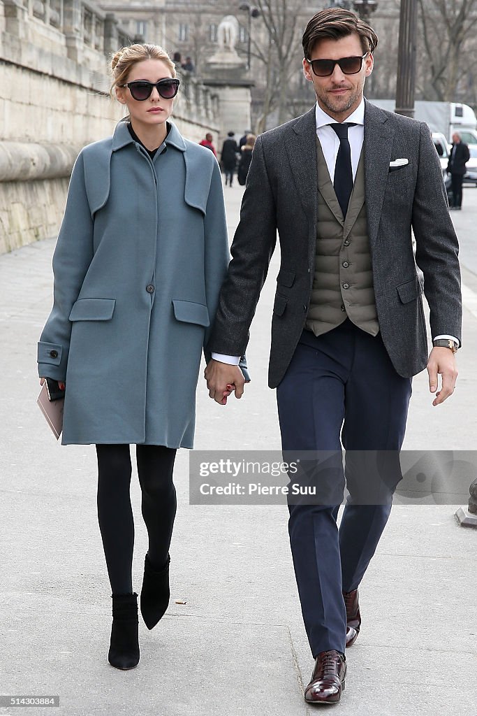 Valentino  : Outside Arrivals - Paris Fashion Week Womenswear Fall/Winter 2016/2017