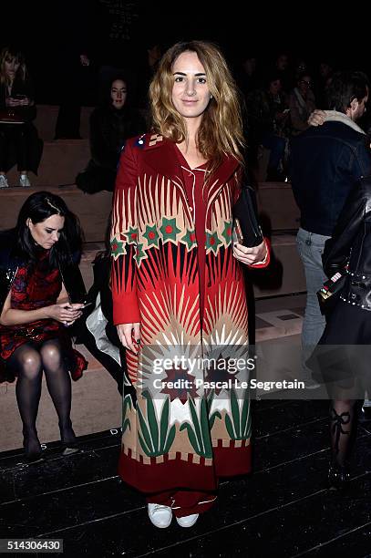 Alexia Niedzielski attends the Valentino show as part of the Paris Fashion Week Womenswear Fall/Winter 2016/2017 on March 8, 2016 in Paris, France.