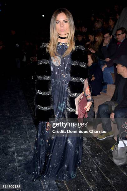Erica Pelosini attends the Valentino show as part of the Paris Fashion Week Womenswear Fall/Winter 2016/2017 on March 8, 2016 in Paris, France.