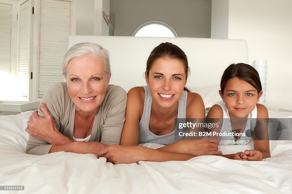 Three Generations of Women