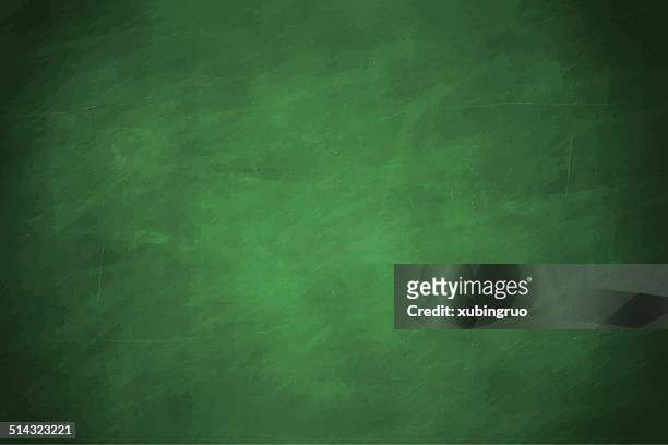 blackboard - green background stock illustrations