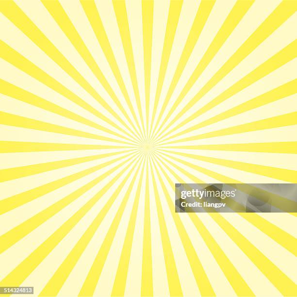 sunbeam background - yellow sunbeam stock illustrations