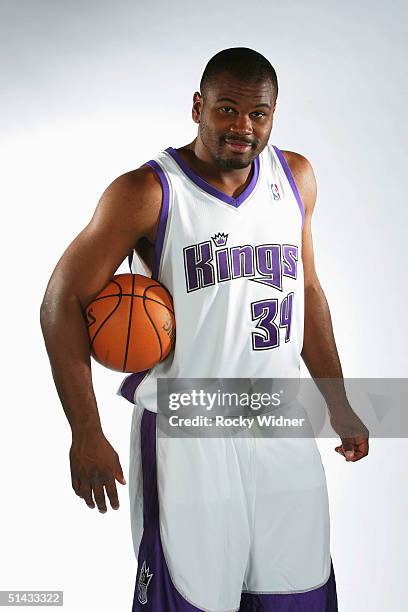 Alton Ford of the Sacramento Kings poses during the Kings Media Day on October 1, 2004 at Arco Arena in Sacramento, California. NOTE TO USER: User...