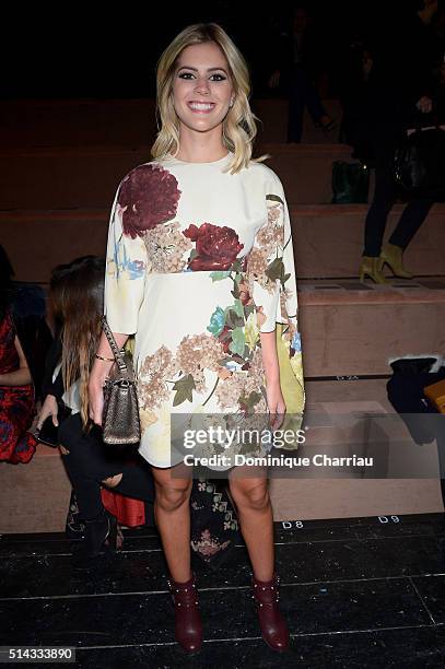 Lala Rudge attends the Valentino show as part of the Paris Fashion Week Womenswear Fall/Winter 2016/2017 on March 8, 2016 in Paris, France.