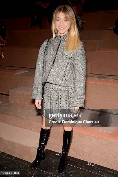 Alice Isaaz attends the Valentino show as part of the Paris Fashion Week Womenswear Fall/Winter 2016/2017 on March 8, 2016 in Paris, France.