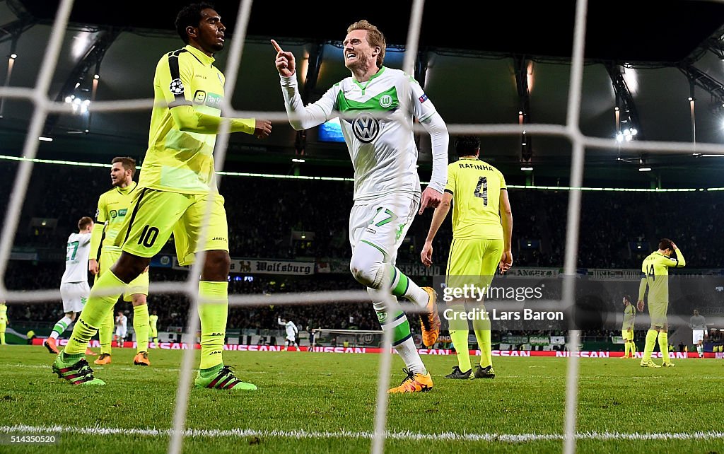 VfL Wolfsburg v KAA Gent - UEFA Champions League Round of 16: Second Leg