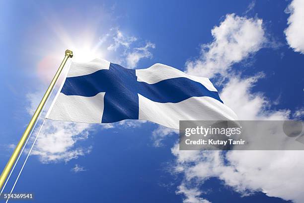 flag of finland - finland スト��ックフォトと画像