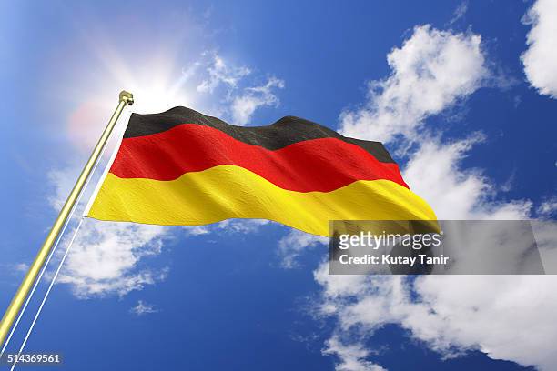 flag of germany - tysklands flagga bildbanksfoton och bilder